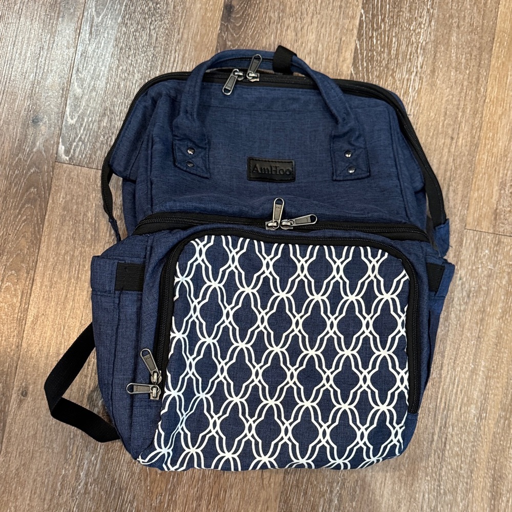 Navy Blue Backpack